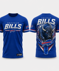 Unisex Buffalo Bills Charging Pride 2026 Graphic Shirt for Football Fans