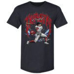 Unisex Caleb Durbin Boston Stadium Lights Graphic Shirt for Baseball Fans