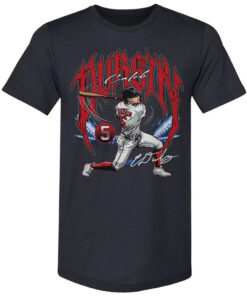Unisex Caleb Durbin Boston Stadium Lights Graphic Shirt for Baseball Fans