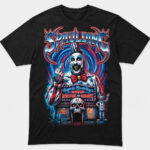 Unisex Captain Spaulding Museum of Monsters and Madness Graphic Shirt for Horror Movie Fans