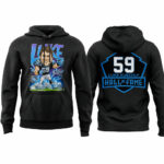 Unisex Carolina Panthers Luke Kuechly Number 59 Hall of Fame Class of 2026 Graphic Shirt for Football Fans