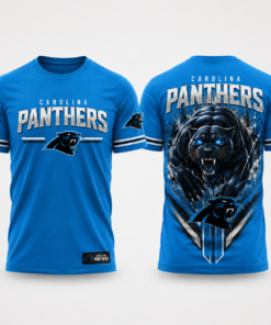 Unisex Carolina Panthers Panther Pride 2026 Graphic Shirt for Football Fans