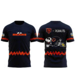 Unisex Chicago Bears x Peanuts 2026 Graphic Shirt for Football and Peanuts Fans