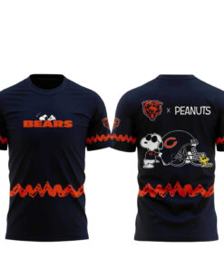 Unisex Chicago Bears x Peanuts 2026 Graphic Shirt for Football and Peanuts Fans