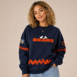 Unisex Chicago Bears x Peanuts 2026 Graphic Shirt for Football and Peanuts Fans