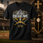 Unisex Chicago White Sox Pope Hat 2026 Graphic Shirt for Baseball Fans