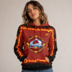 Unisex Colorado Avalanche Fourth Wing Night Book Night Series 2026 Graphic Shirt Version 2 for Hockey Fans