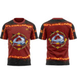 Unisex Colorado Avalanche Fourth Wing Night Book Night Series 2026 Graphic Shirt Version 2 for Hockey Fans