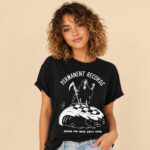 Unisex Conan O’Brien Grim Reaper Surfing Riding The Wave Since 2006 Graphic Shirt for Comedy Fans