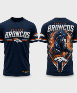 Unisex Denver Broncos Bronco Pride 2026 Graphic Shirt for Football Fans