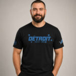 Unisex Detroit Lions x Foo Fighters Tour 2026 Graphic Shirt for Football and Music Fans