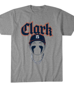 Unisex Detroit Tigers Max Clark Blank Face Graphic Shirt for Baseball Fans