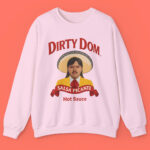 Unisex Dirty Dom Salsa Picante Hot Sauce Graphic Shirt for Wrestling Fans