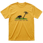 Unisex Don’t Spy on Me Jimothy Raccoon Graphic Shirt for Wildlife Fans