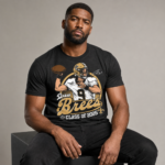 Unisex Drew Brees New Orleans Saints Class of 2026 Hall of Fame Graphic T-Shirt for Football Fans