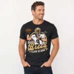 Unisex Drew Brees New Orleans Saints Class of 2026 Hall of Fame Graphic T-Shirt for Football Fans