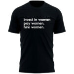 Unisex Enes Kanter Freedom Invest In Women Pay Women Hire Women Graphic Shirt for Basketball Fans