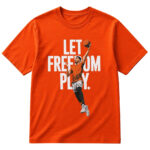 Unisex Enes Kanter Let Freedom Play Graphic Shirt for Basketball Fans