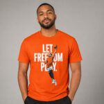 Unisex Enes Kanter Let Freedom Play Graphic Shirt for Basketball Fans