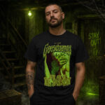 Unisex Goosebumps Stay Out Of The Basement Graphic Shirt for Horror Fans