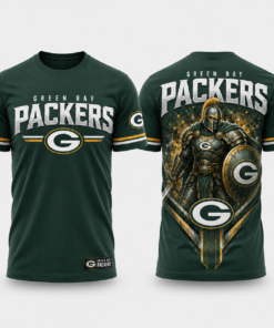 Unisex Green Bay Packers Green Gold Pride 2026 Graphic Shirt for Football Fans