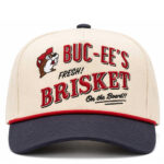 Unisex Greg Abbott Buc-ee’s Fresh Brisket On The Board Graphic Hat for Buc-ee’s Fans