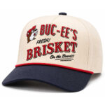 Unisex Greg Abbott Buc-ee’s Fresh Brisket On The Board Graphic Hat for Buc-ee’s Fans