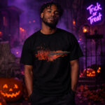 Unisex Halloween Horror Nights 2026 Evil Dead Burn Graphic Shirt for Horror Fans