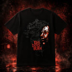 Unisex Halloween Horror Nights 2026 Evil Dead Burn Logo Graphic Shirt for Horror Fans