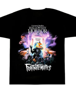 Unisex Halloween Horror Nights 2026 Fortnitemares Graphic Shirt for Halloween Fans