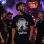 Unisex Halloween Horror Nights 2026 Fortnitemares Graphic Shirt for Halloween Fans