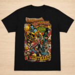 Unisex Halloween Horror Nights 2026 Icons Graphic Shirt for Halloween Fans