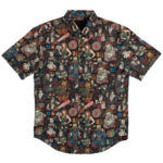 Unisex Halloween Horror Nights 2026 Icons Halloween Graphic Shirt for Horror Fans