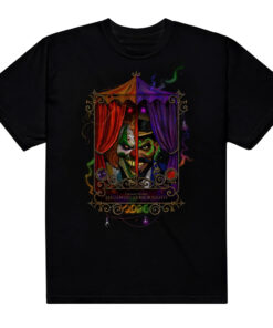 Unisex Halloween Horror Nights 2026 Jack the Clown and Dr. Oddfellow Graphic Shirt for Horror Fans