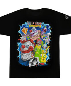 Unisex Halloween Horror Nights 2026 Killer Klowns from Outer Space Graphic Shirt for Horror Fans