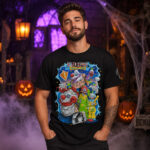 Unisex Halloween Horror Nights 2026 Killer Klowns from Outer Space Graphic Shirt for Horror Fans
