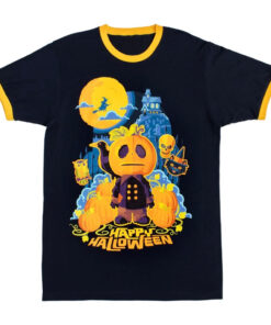Unisex Halloween Horror Nights 2026 Whalen Lil' Boo Happy Halloween Graphic Shirt for Horror Fans