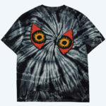 Unisex Hedorah Eyes Tie Dye Graphic Shirt for Godzilla Fans