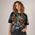 Unisex Hedorah Eyes Tie Dye Graphic Shirt for Godzilla Fans