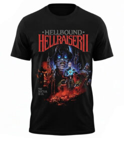Unisex Hellbound Hellraiser II The Doctor Is In Graphic Shirt for Horror Fans