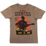 Unisex Horror Nights 2026 We Are All Sinners Survive the Night Graphic Shirt for Horror Fans