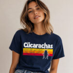 Unisex Houston Baseball Las Cucarachas Graphic Shirt for Baseball Fans