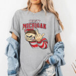 Unisex IShowSpeed Brutus Buckeye Hey Michigan Graphic Shirt for College Football Fans
