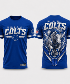 Unisex Indianapolis Colts Horseshoe Pride 2026 Graphic Shirt for Football Fans