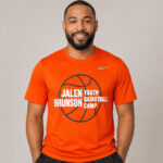 Unisex Jalen Brunson Youth Basketball Camp Graphic Shirt for Basketball Fans