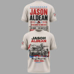 Unisex Jason Aldean Songs About Us Tour 2026 Graphic Shirt for Country Music Fans