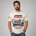 Unisex Jason Aldean Songs About Us Tour 2026 Graphic Shirt for Country Music Fans
