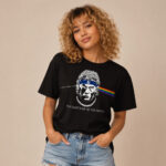 Unisex Jaxson Dart Side Of The Moon Graphic Shirt for Football Fans