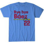 Unisex Joshua Bye Bye Báez Graphic Shirt for Baseball Fans