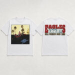 Unisex Justin Bieber 1996 Eagles Hell Freezes Over Tour At Dodgers Game 2026 Graphic Shirt for Music and Baseball Fans